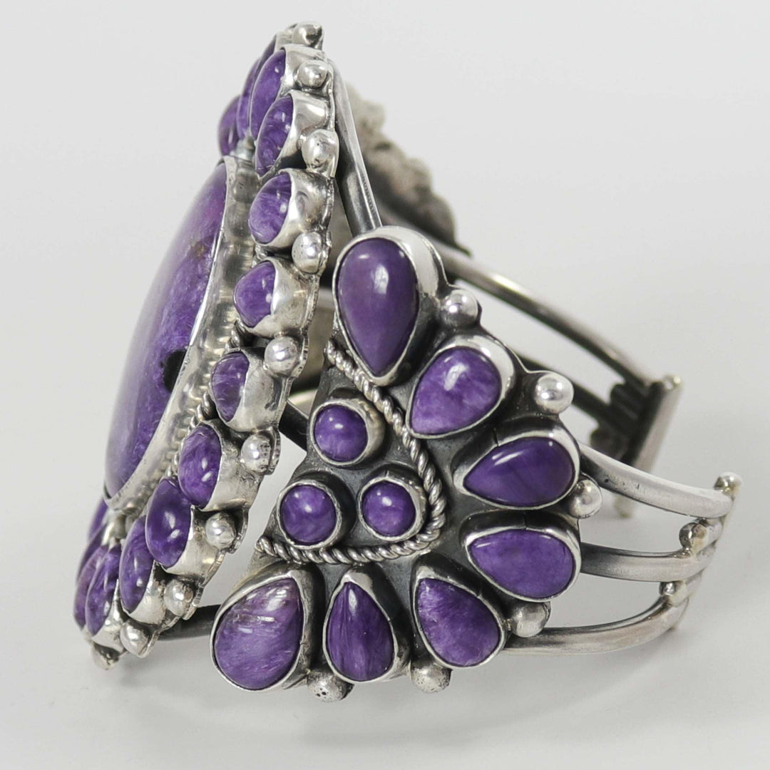 Charoite Cuff by David Lister - Garland's