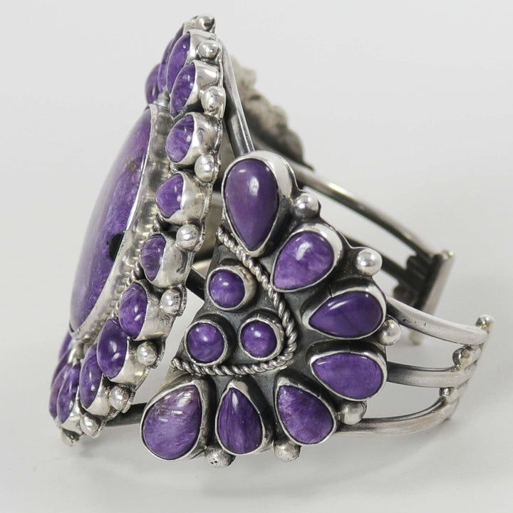 Charoite Cuff by David Lister - Garland's