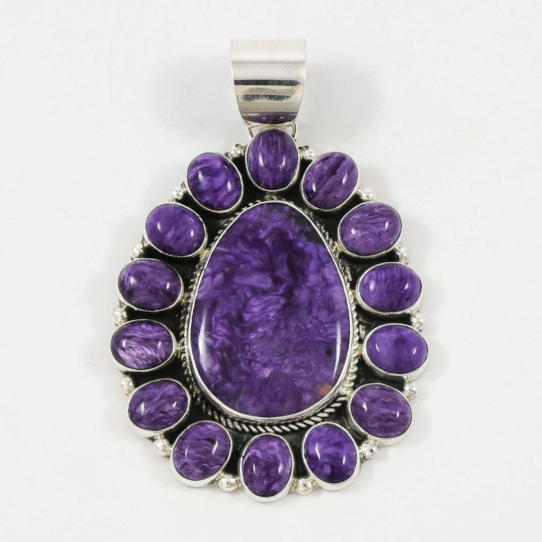 Charoite Pendant by Clarissa and Vernon Hale - Garland's