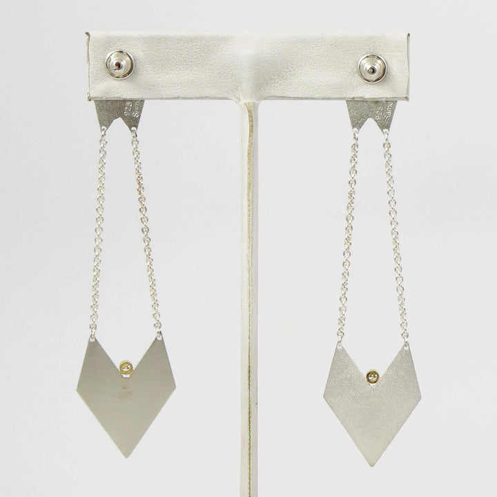 Chevron Earrings by Maria Samora - Garland's