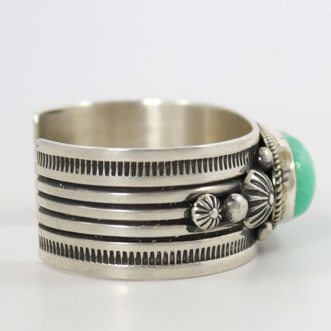 Chrysoprase Cuff by Bruce Eckhardt - Garland's