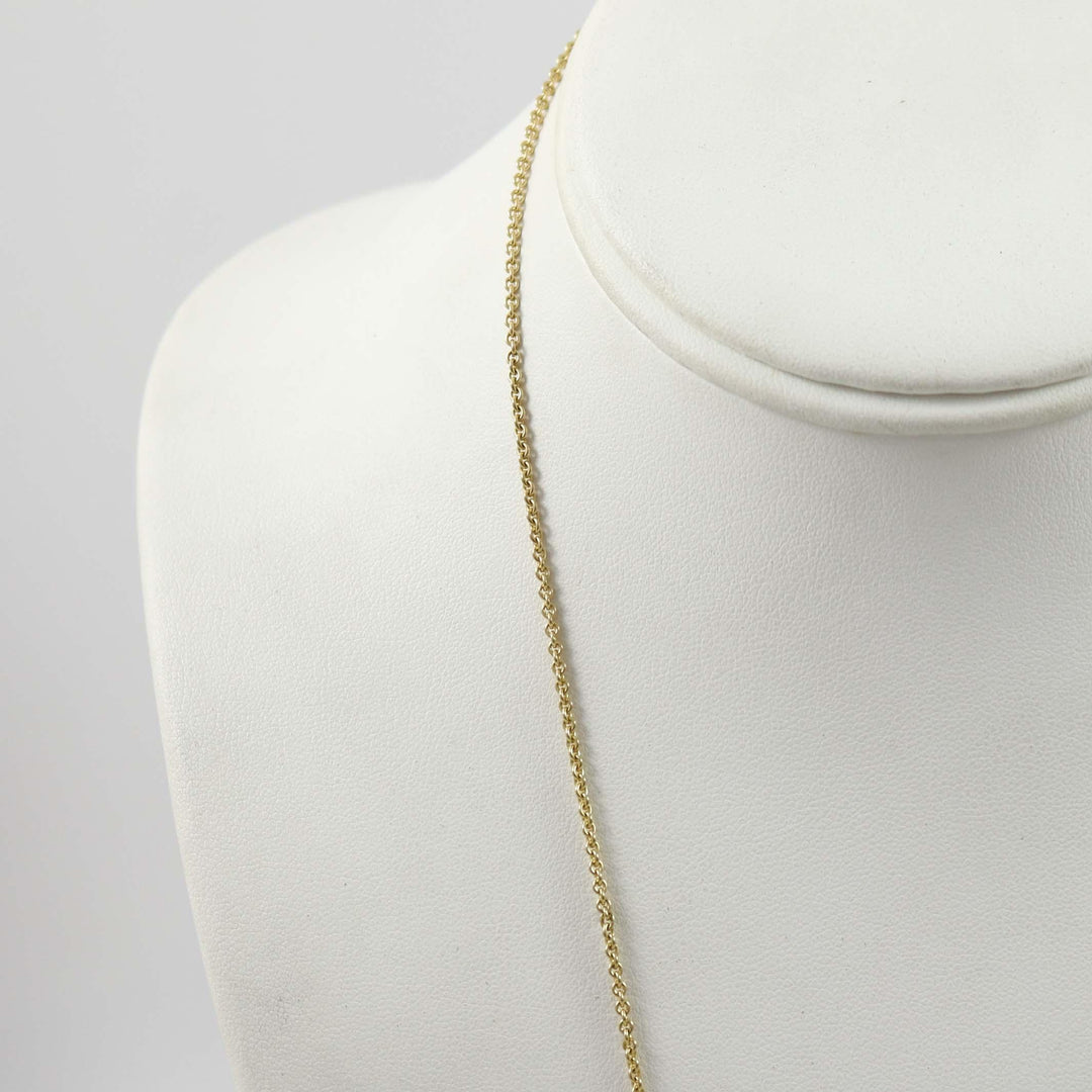 Chrysoprase Lariat Necklace by Maria Samora - Garland's