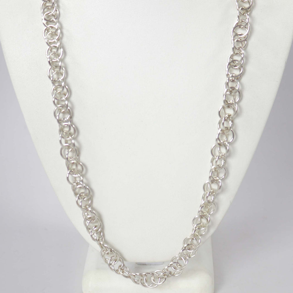 Circular Chain Necklace by Carlo Lonjose - Garland's