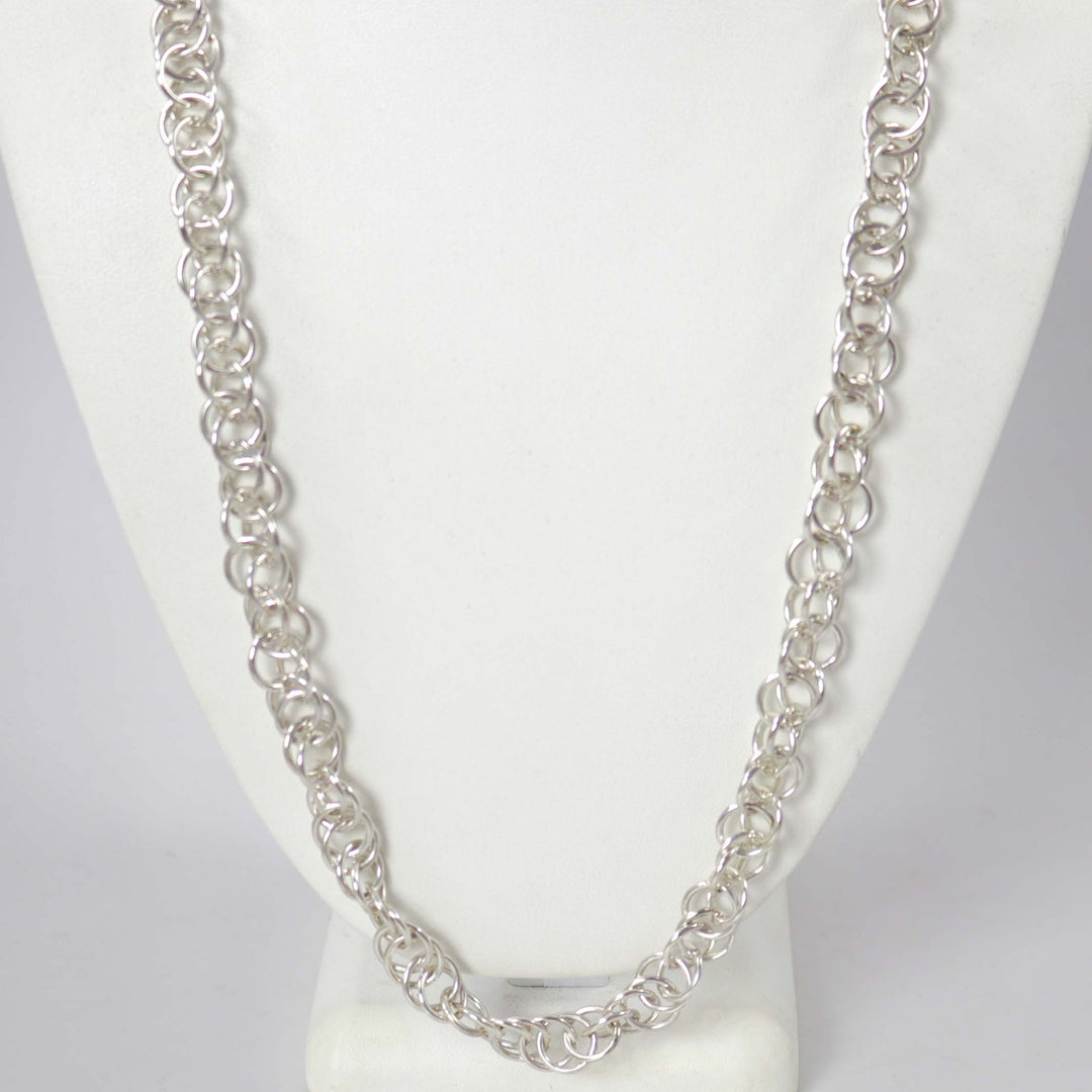 Circular Chain Necklace by Carlo Lonjose - Garland's