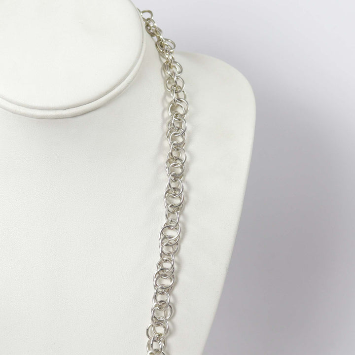 Circular Chain Necklace by Carlo Lonjose - Garland's