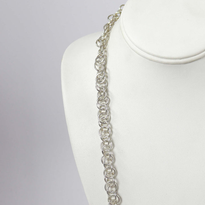 Circular Chain Necklace by Carlo Lonjose - Garland's