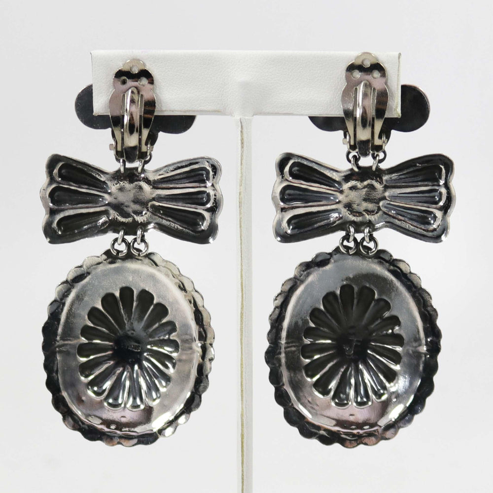 Clip Turquoise Earrings by Federico - Garland's