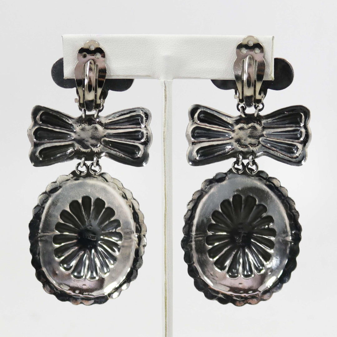 Clip Turquoise Earrings by Federico - Garland's