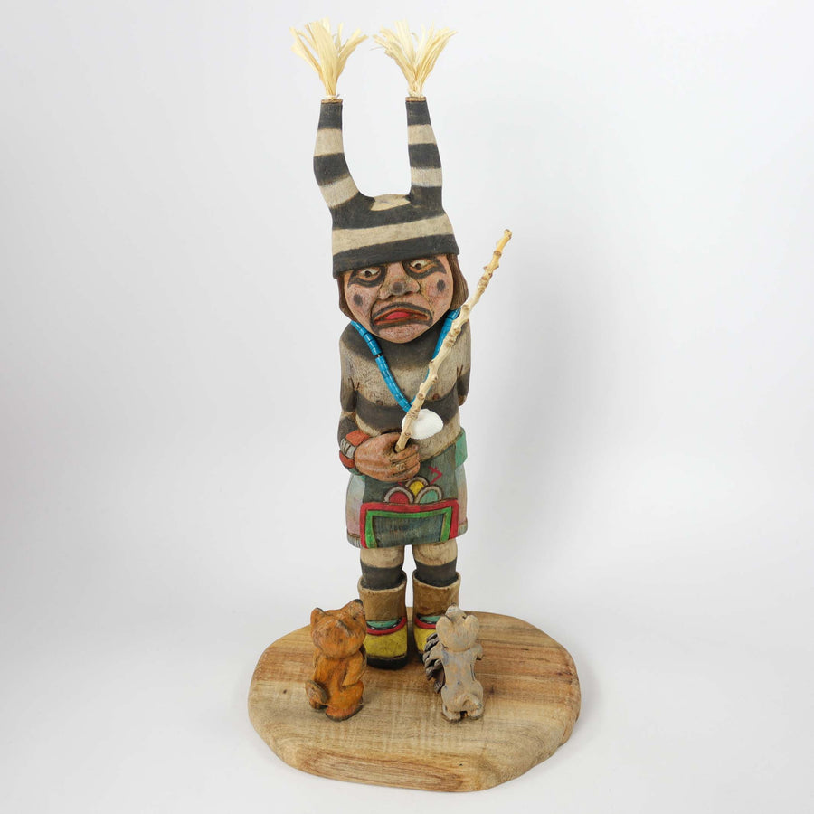 Clown Kachina by Ted Pavatea - Garland's