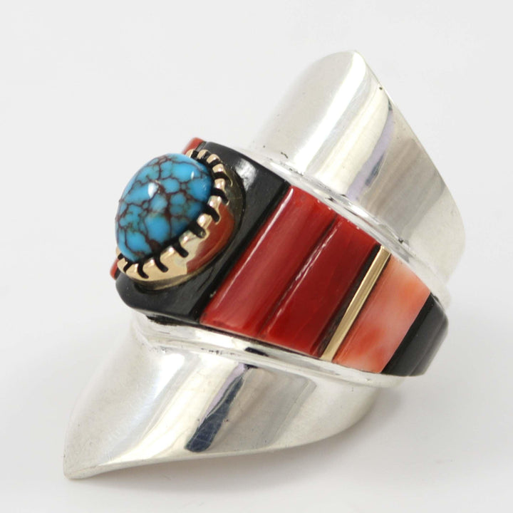 Cobbled Inlay Ring by Edison Cummings - Garland's