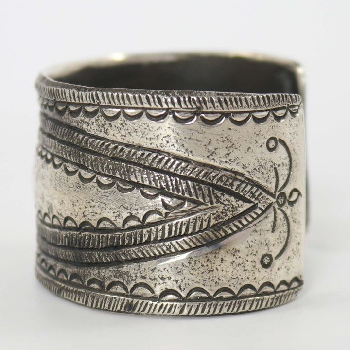 Coin Silver Cuff by Jock Favour - Garland's