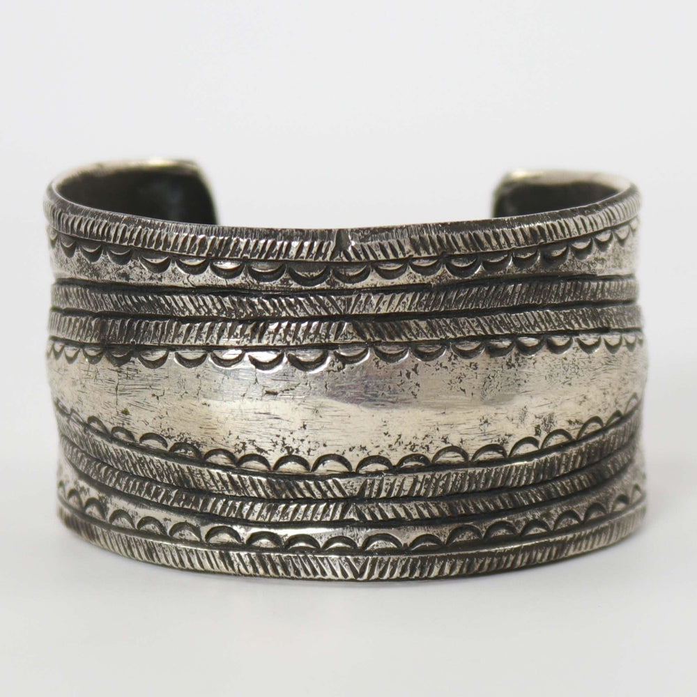 Coin Silver Cuff by Jock Favour - Garland's