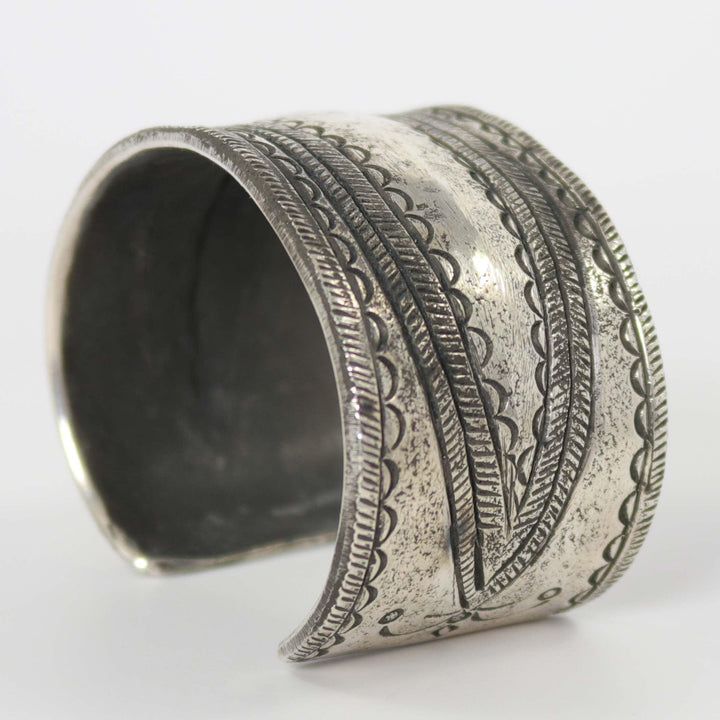 Coin Silver Cuff by Jock Favour - Garland's