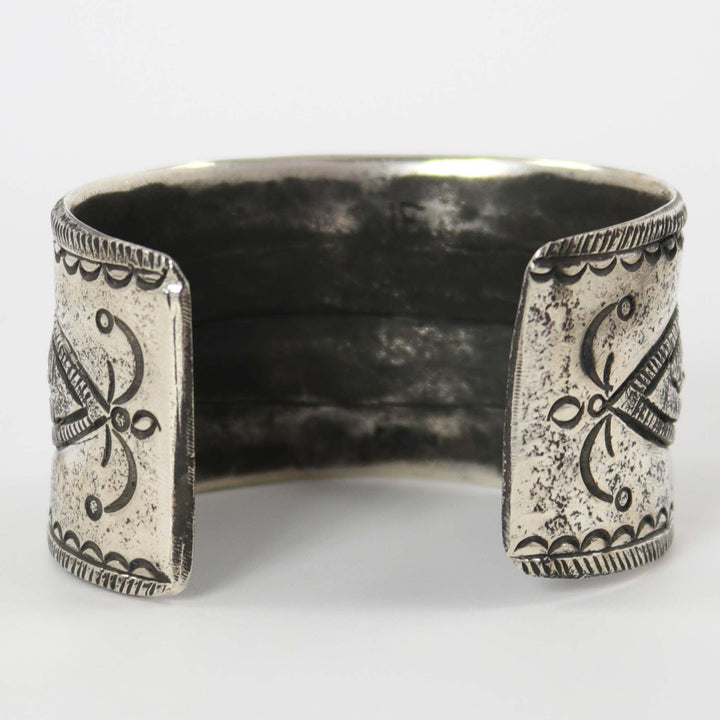 Coin Silver Cuff by Jock Favour - Garland's