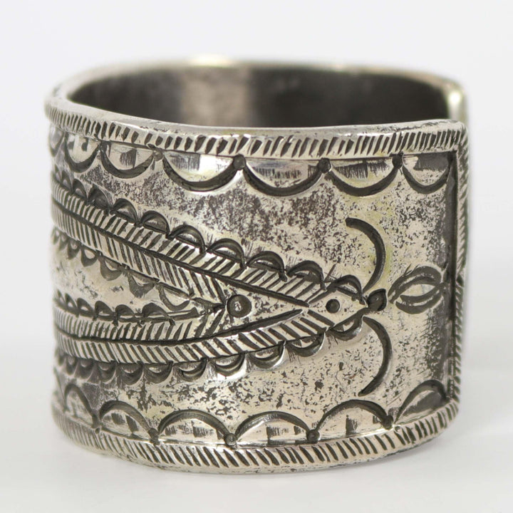 Coin Silver Cuff by Jock Favour - Garland's
