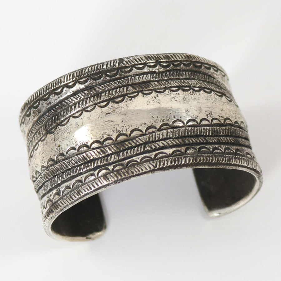 Coin Silver Cuff by Jock Favour - Garland's