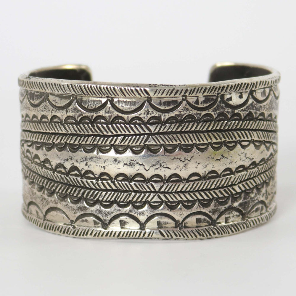 Coin Silver Cuff by Jock Favour - Garland's