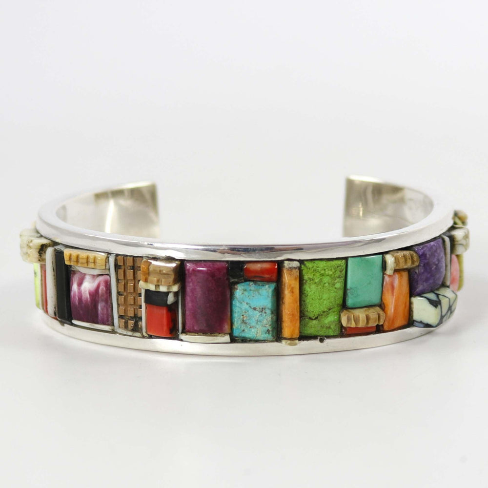 Colorful Inlay Cuff by Don Staats - Garland's