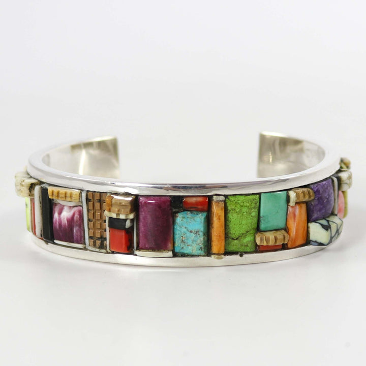 Colorful Inlay Cuff by Don Staats - Garland's