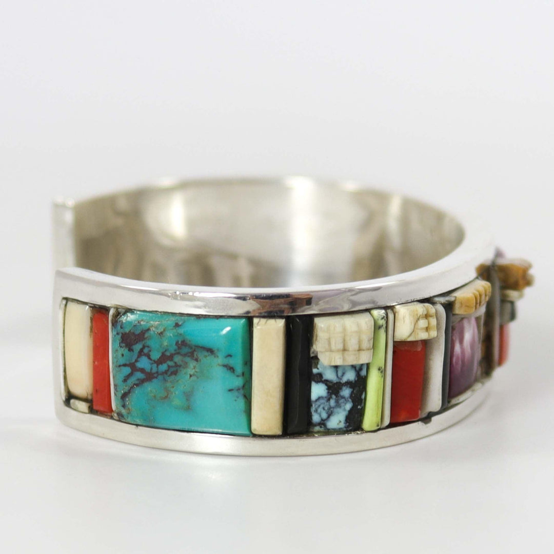 Colorful Inlay Cuff by Don Staats - Garland's