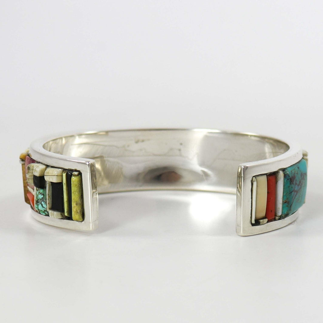 Colorful Inlay Cuff by Don Staats - Garland's