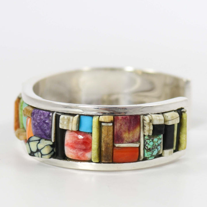 Colorful Inlay Cuff by Don Staats - Garland's