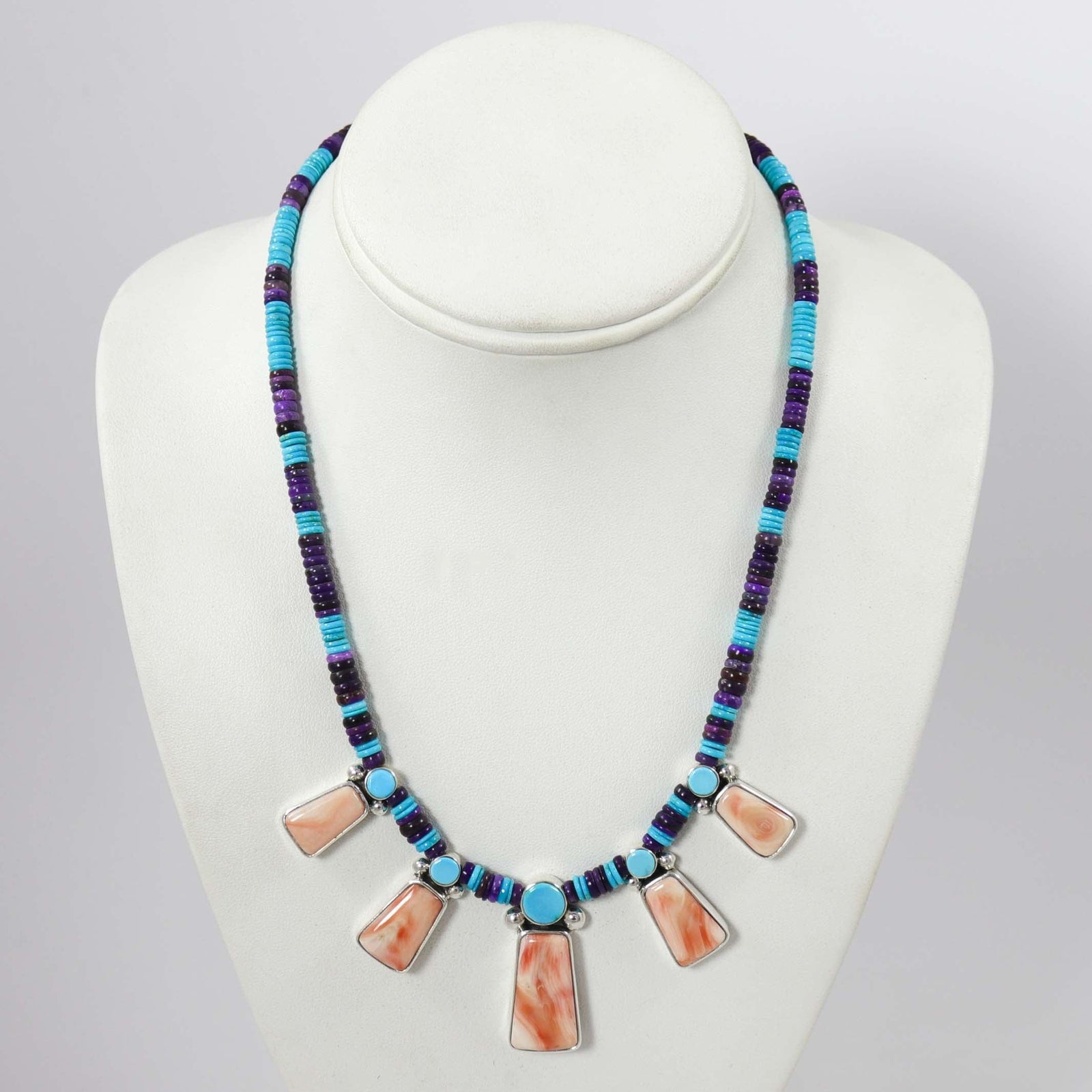 Colorful Tab Necklace by Noah Pfeffer - Garland's