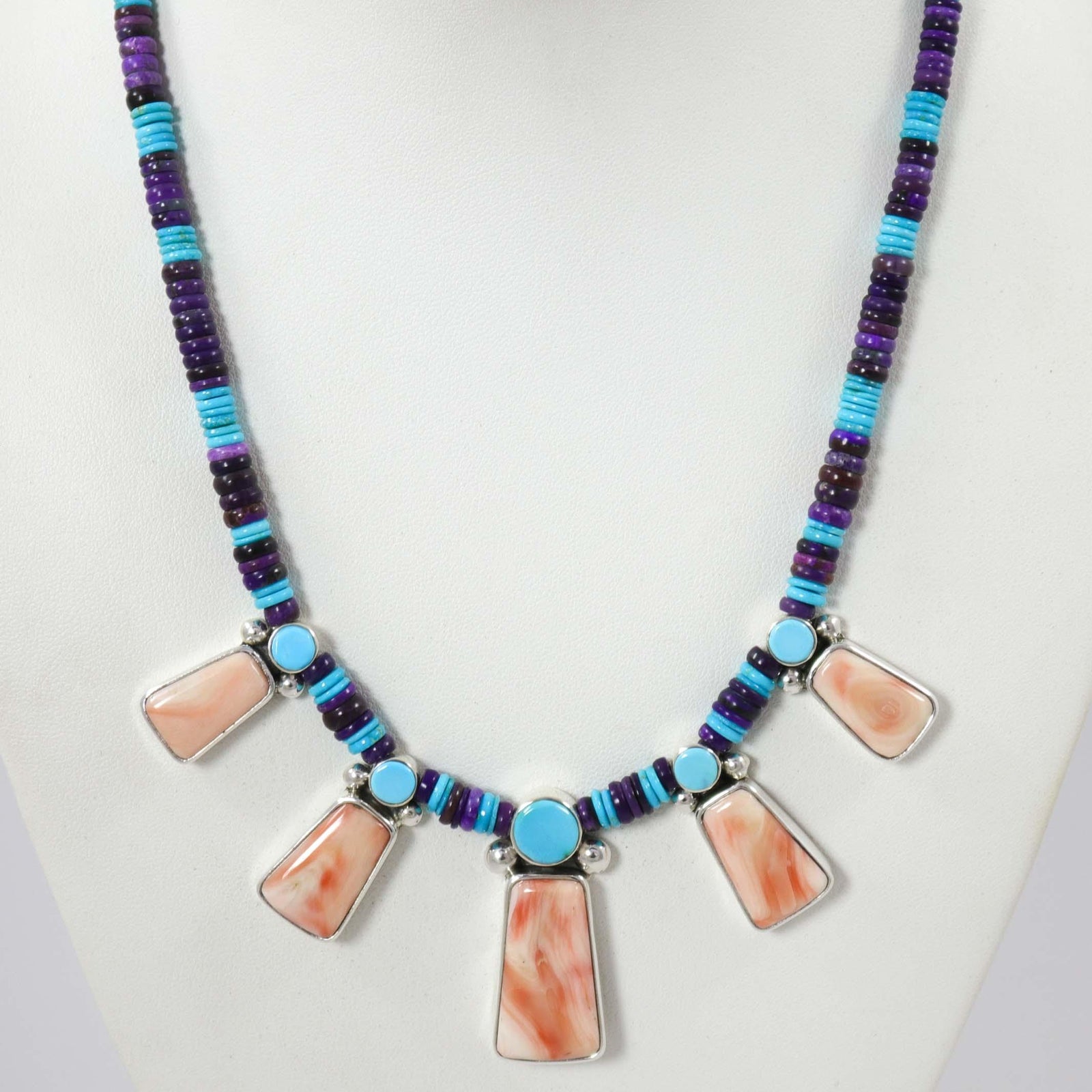 Colorful Tab Necklace by Noah Pfeffer - Garland's