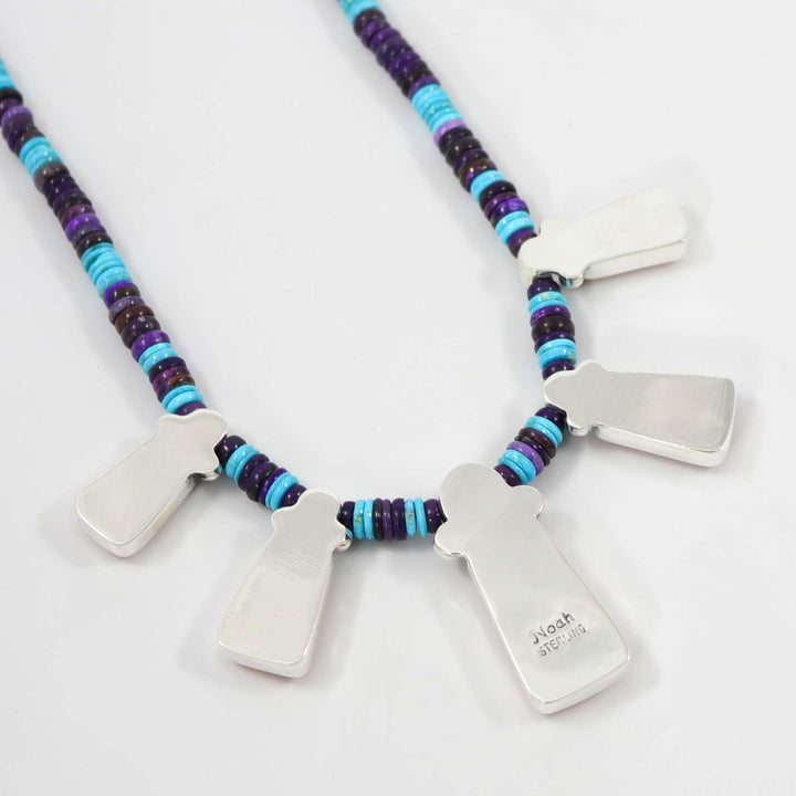Colorful Tab Necklace by Noah Pfeffer - Garland's