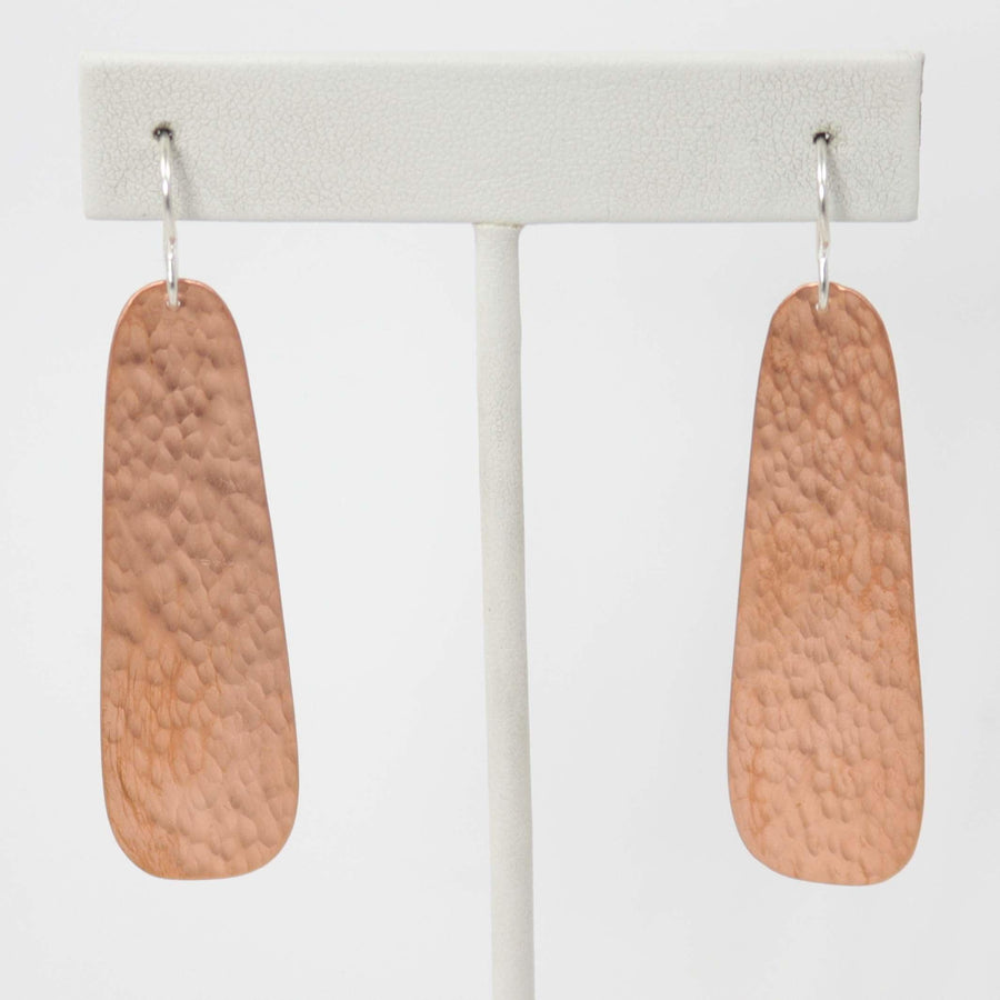 Copper Earrings by Joe Jr. and Valerie Calabaza - Garland's