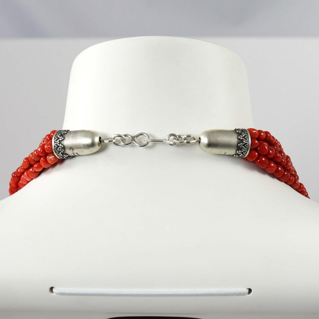 Coral Bead Necklace by Don Lucas - Garland's