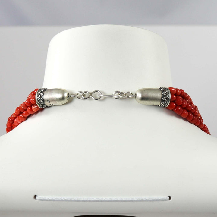 Coral Bead Necklace by Don Lucas - Garland's