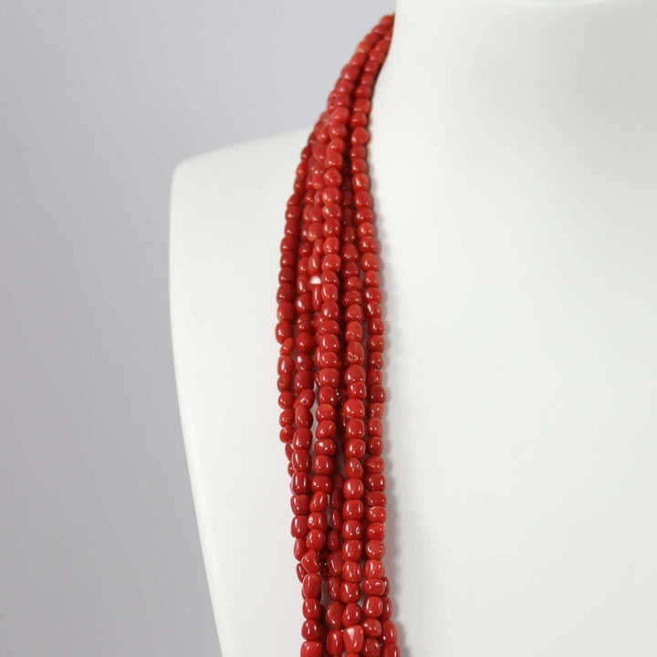 Coral Bead Necklace by Don Lucas - Garland's