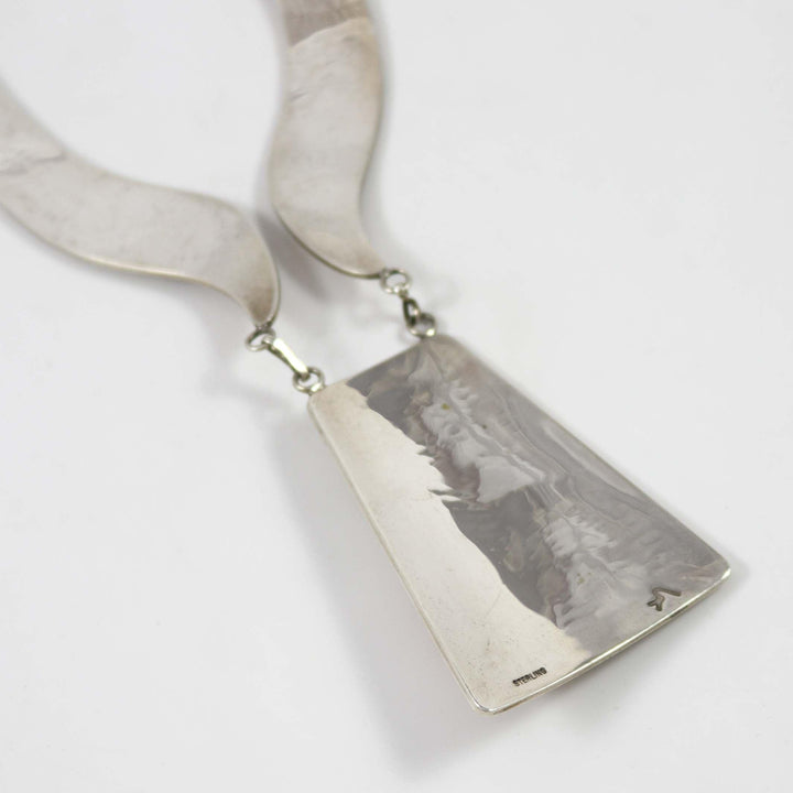 Coral Bear Necklace by James Selina - Garland's