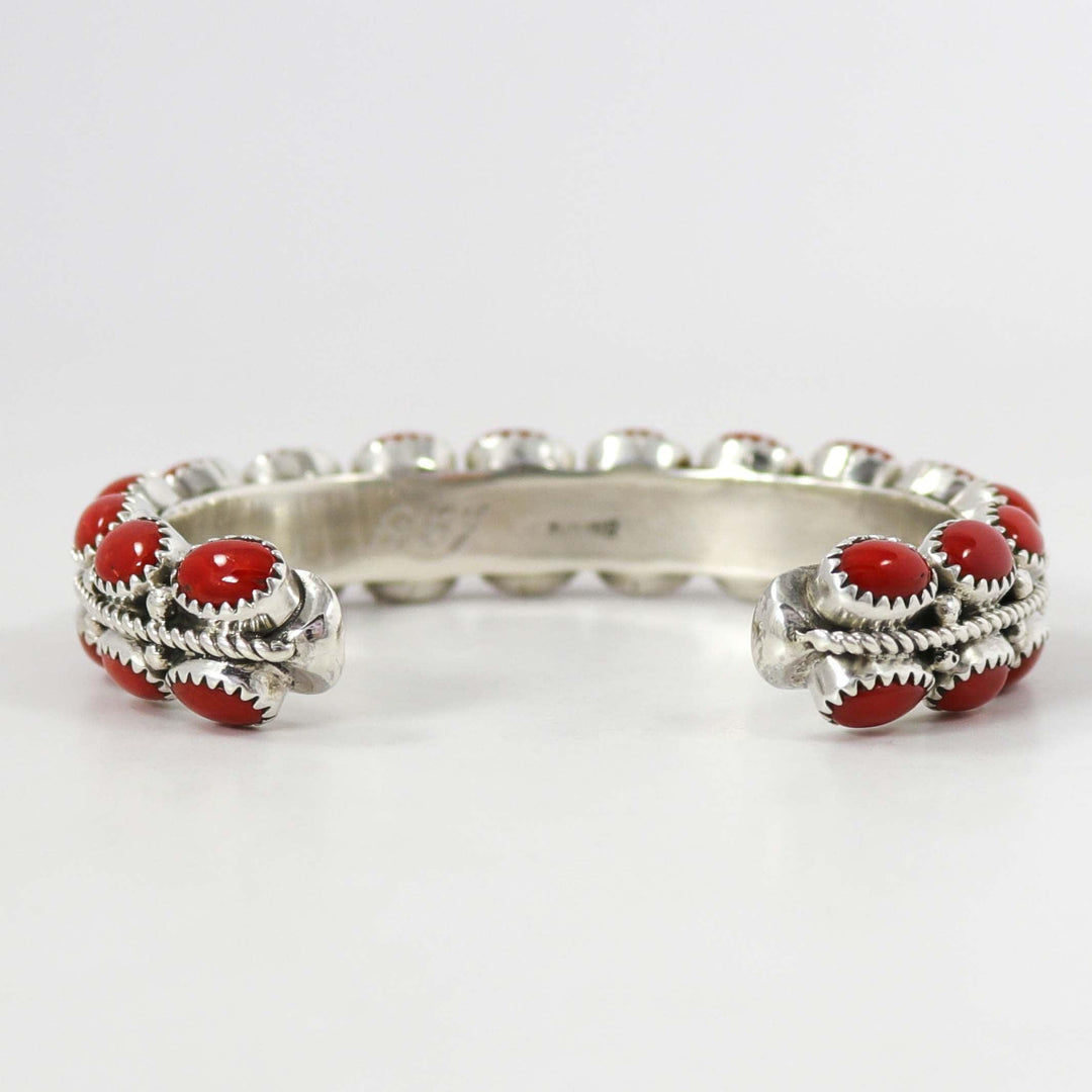 Coral Cuff by Ruth Yazzie - Garland's