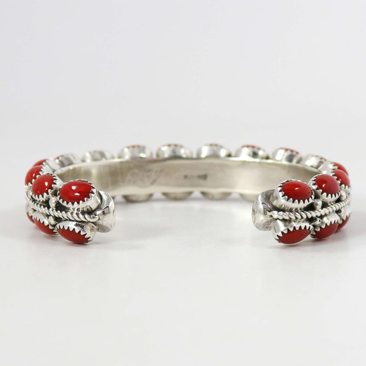 Coral Cuff by Ruth Yazzie - Garland's