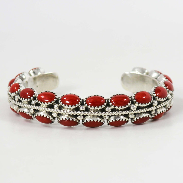 Coral Cuff by Ruth Yazzie - Garland's