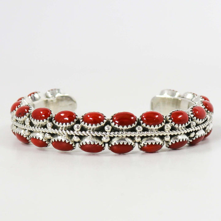 Coral Cuff by Ruth Yazzie - Garland's