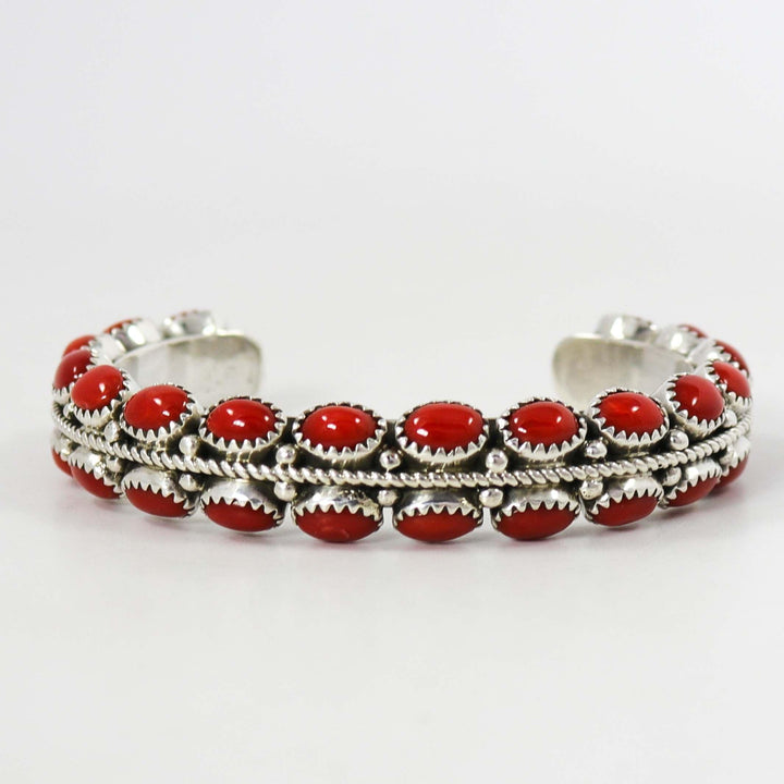 Coral Cuff by Ruth Yazzie - Garland's