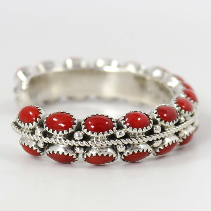 Coral Cuff by Ruth Yazzie - Garland's
