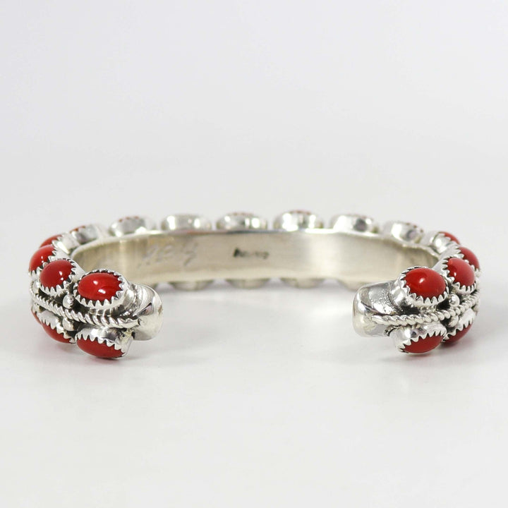 Coral Cuff by Ruth Yazzie - Garland's