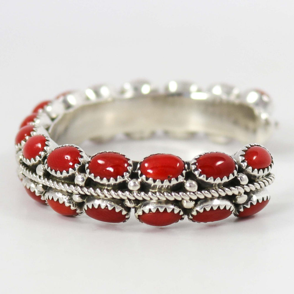 Coral Cuff by Ruth Yazzie - Garland's