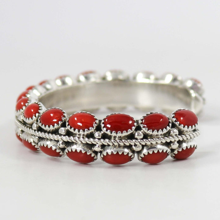Coral Cuff by Ruth Yazzie - Garland's