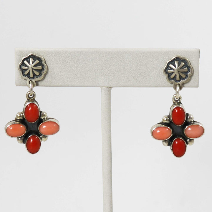 Coral Earrings by Don Lucas - Garland's