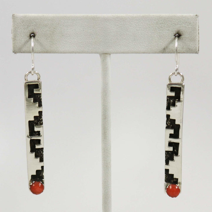 Coral Earrings by Marie Jackson - Garland's