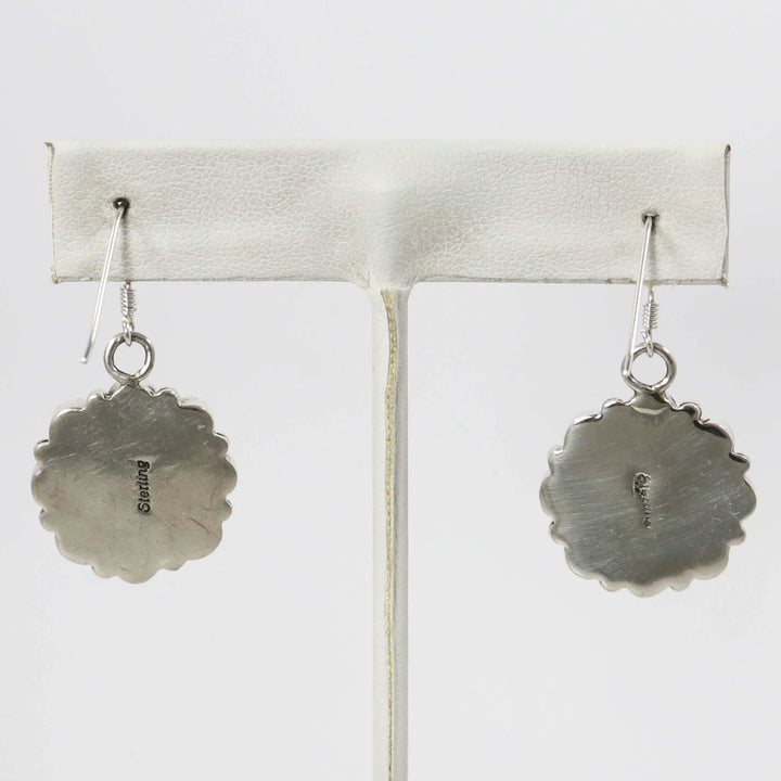 Coral Earrings by Ruth Yazzie - Garland's