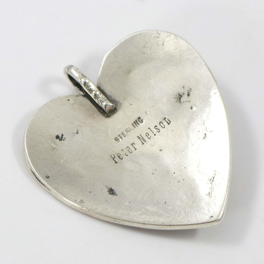 Coral Heart Pendant by Peter Nelson - Garland's