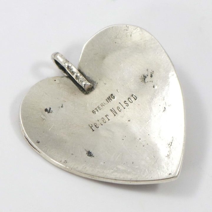 Coral Heart Pendant by Peter Nelson - Garland's