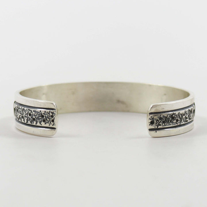Coral Inlay Cuff by Peter Nelson - Garland's