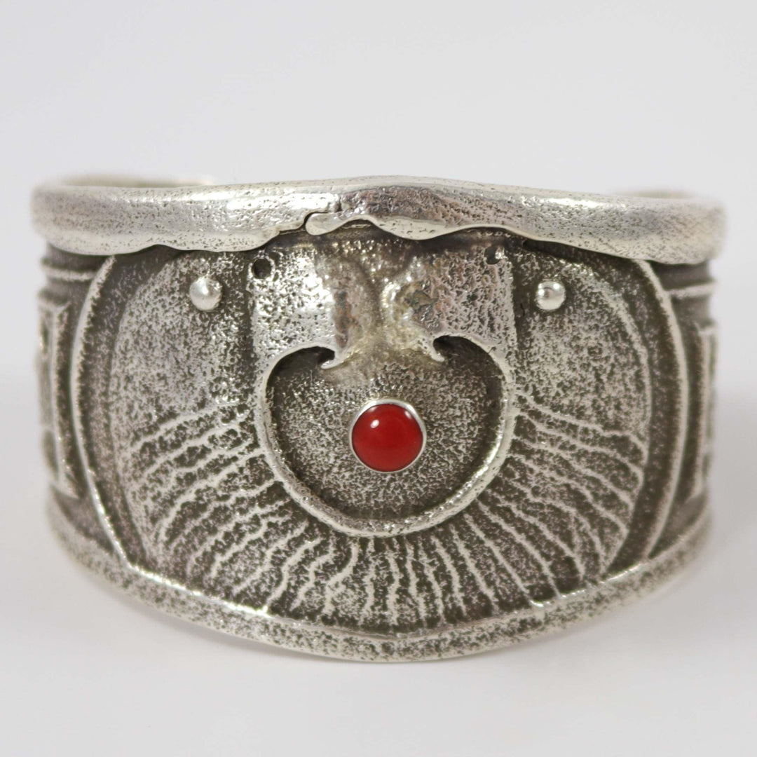 Coral Parrot Cuff by Anthony Lovato - Garland's